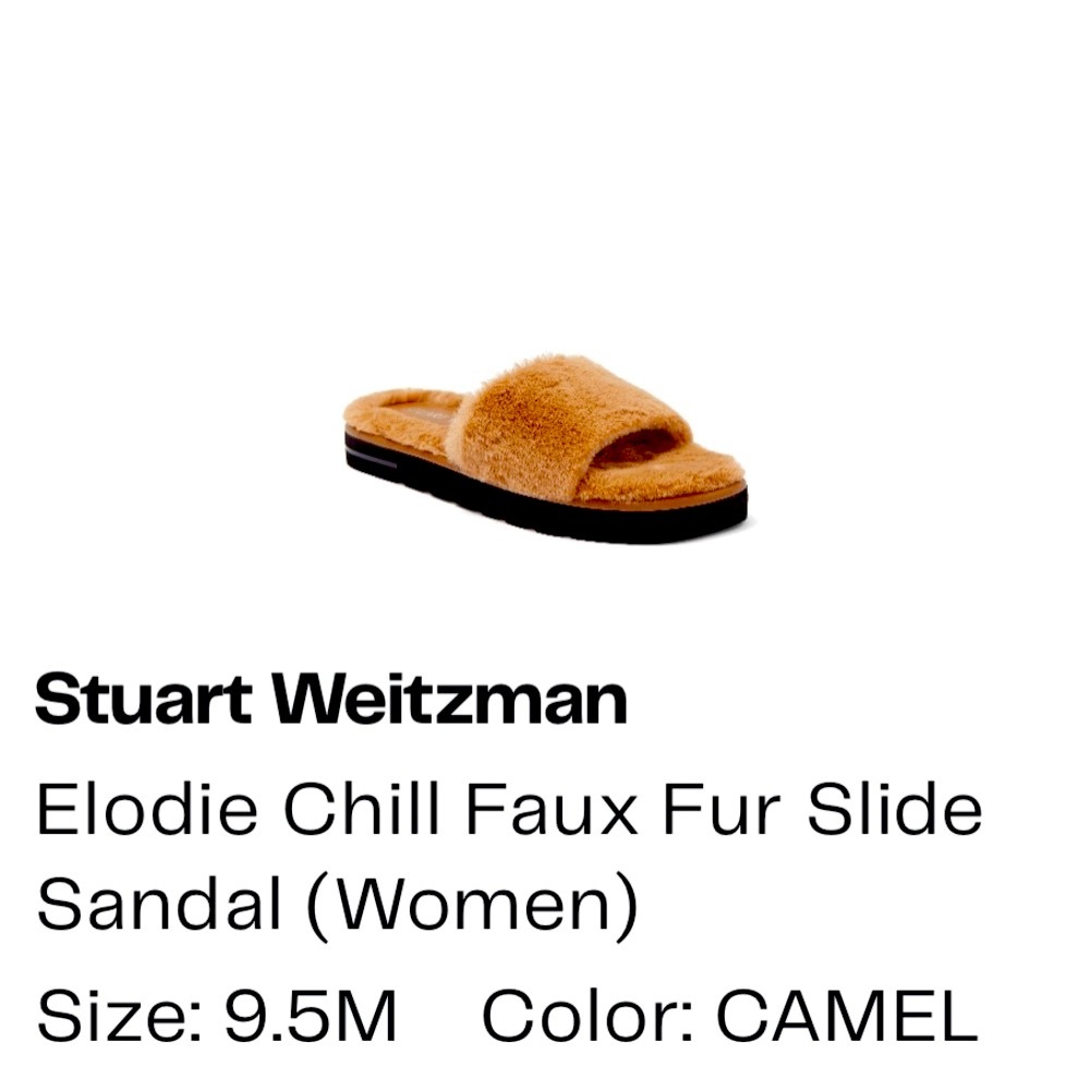 Stuart Weitzman, Brand New slide sandal with box women size 9.5.